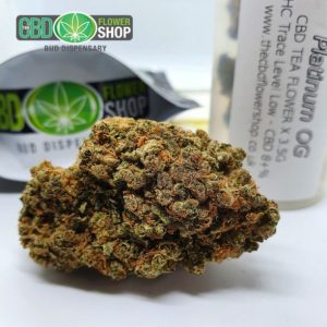 Čajové květy Platinum OG CBD Bud Dispensary